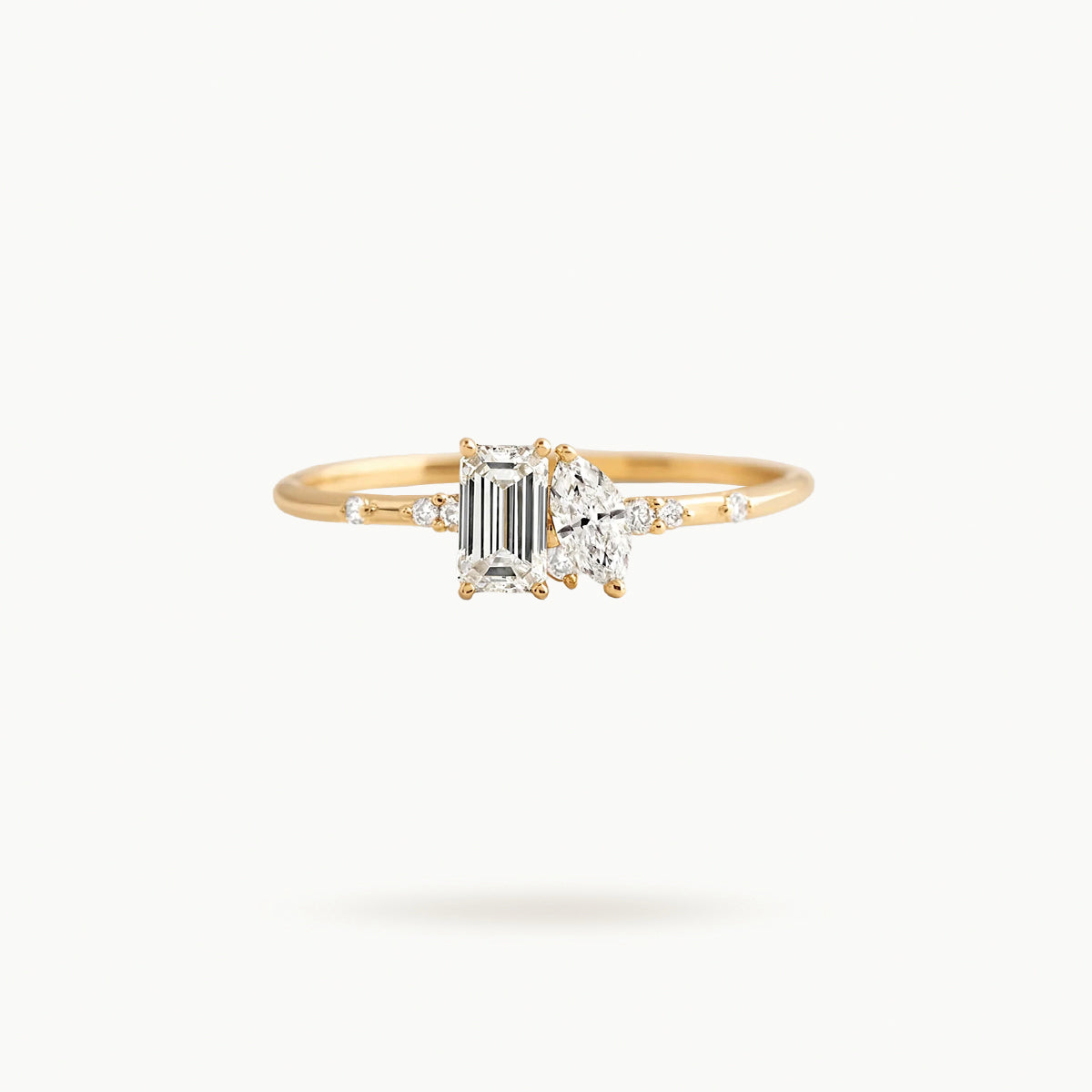 Toi Et Moi Ring (Cluster)