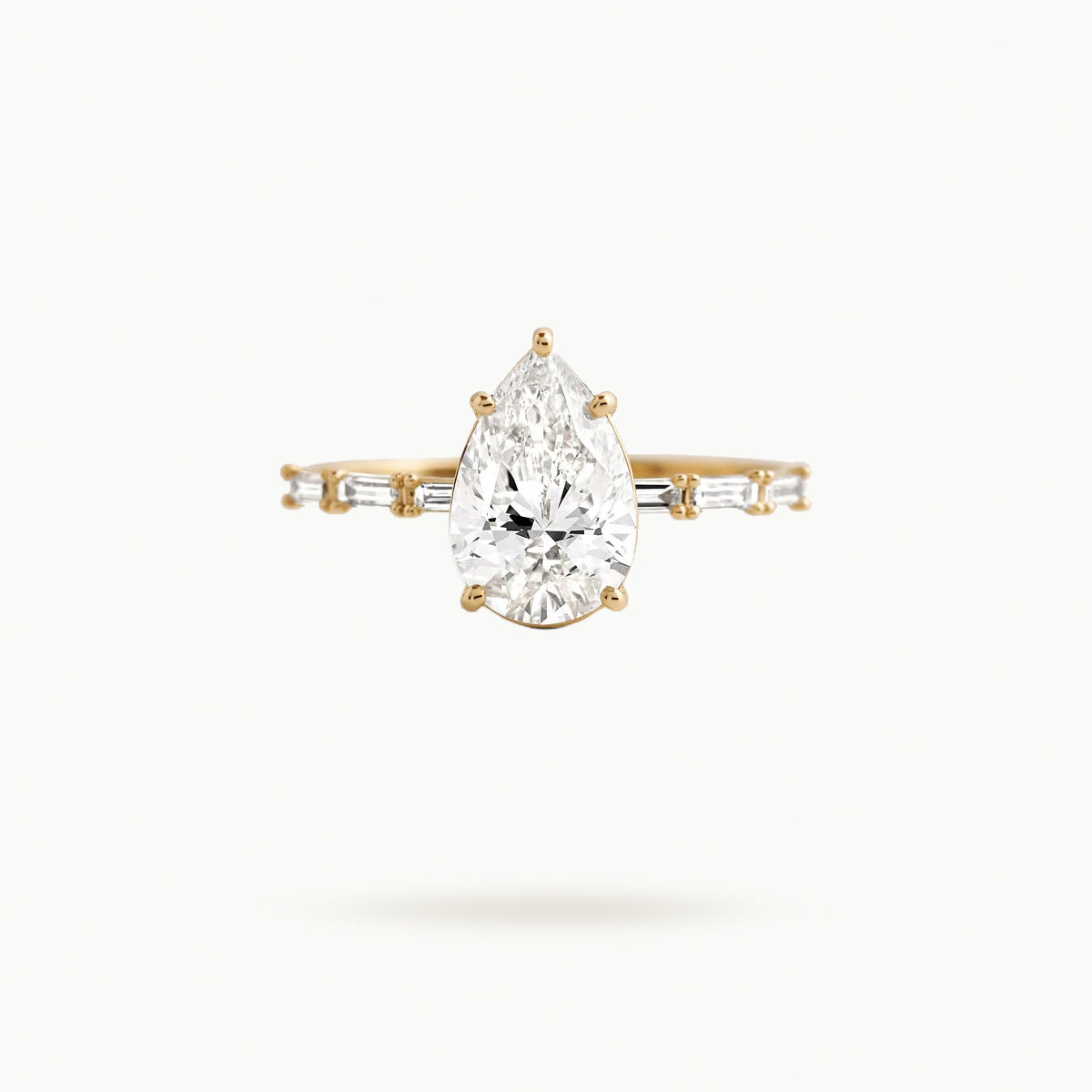 Faith Ring (Pear Cut)