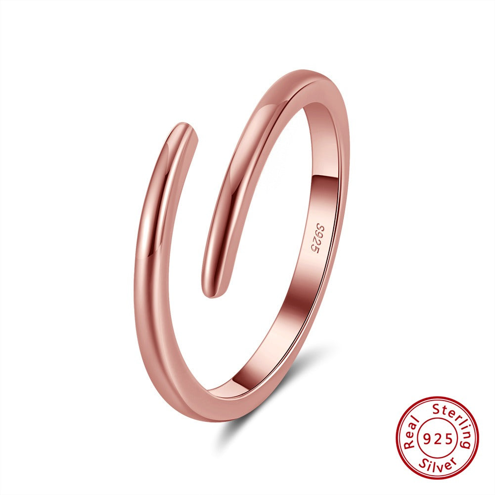 Aura Energy Promise Silver Ring