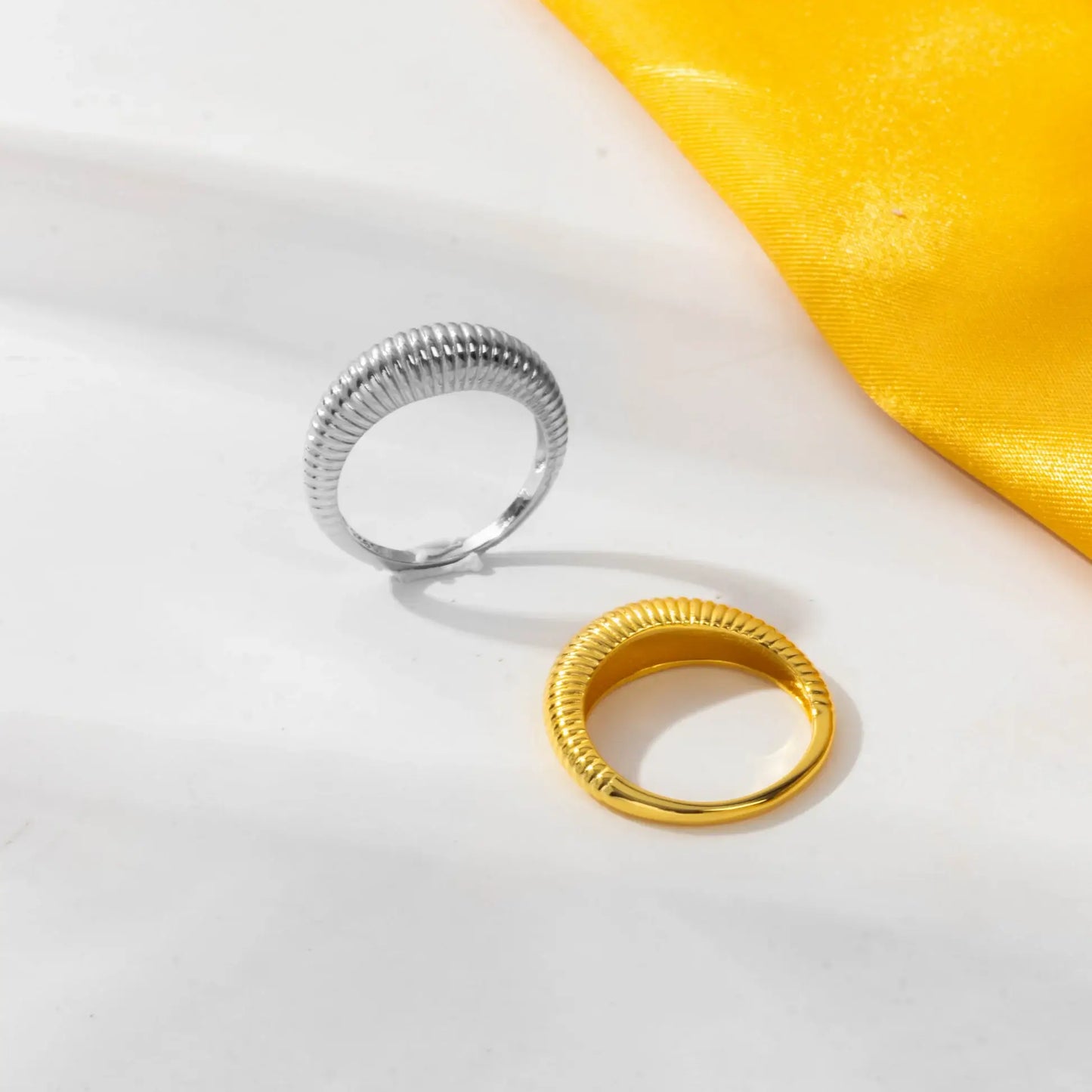 Ariana Slim Dome Ring