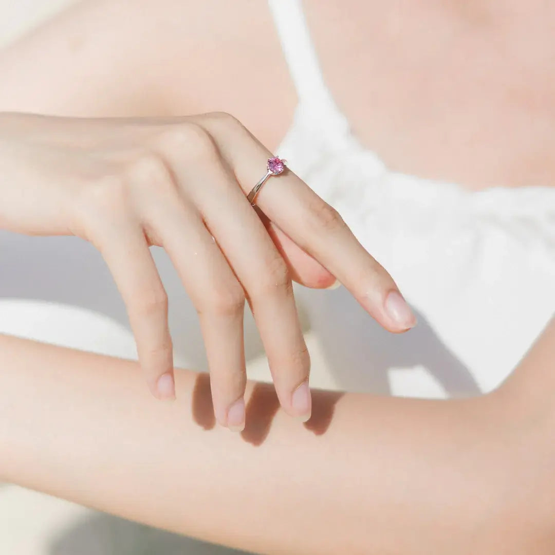 Birthstone Ring Purple 2