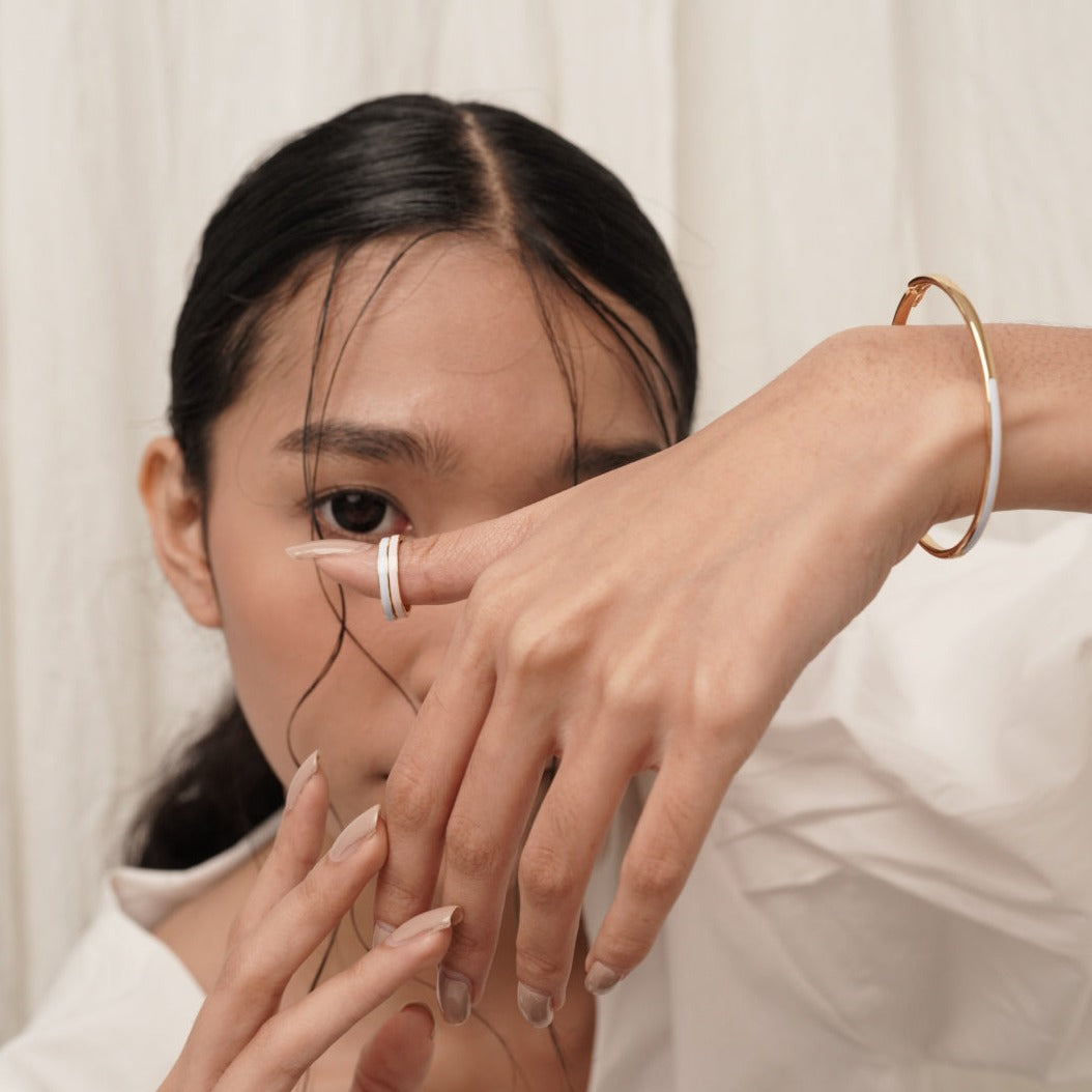 Charlotte 珐琅戒指
