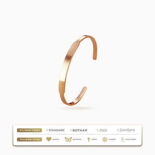 Gelang Bangle Tipis Kate