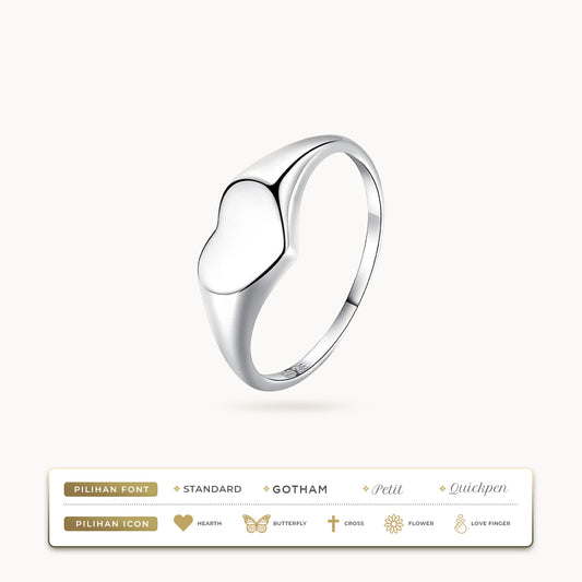 Cincin Stempel Hati