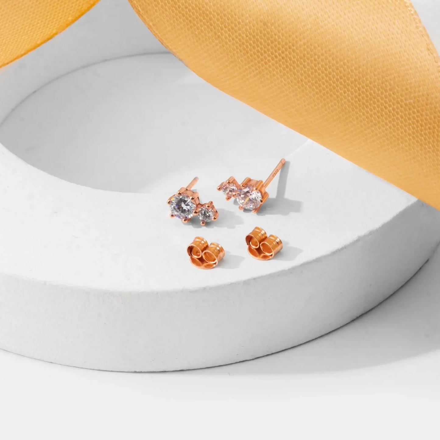 Ruth Duo Stud Earrings