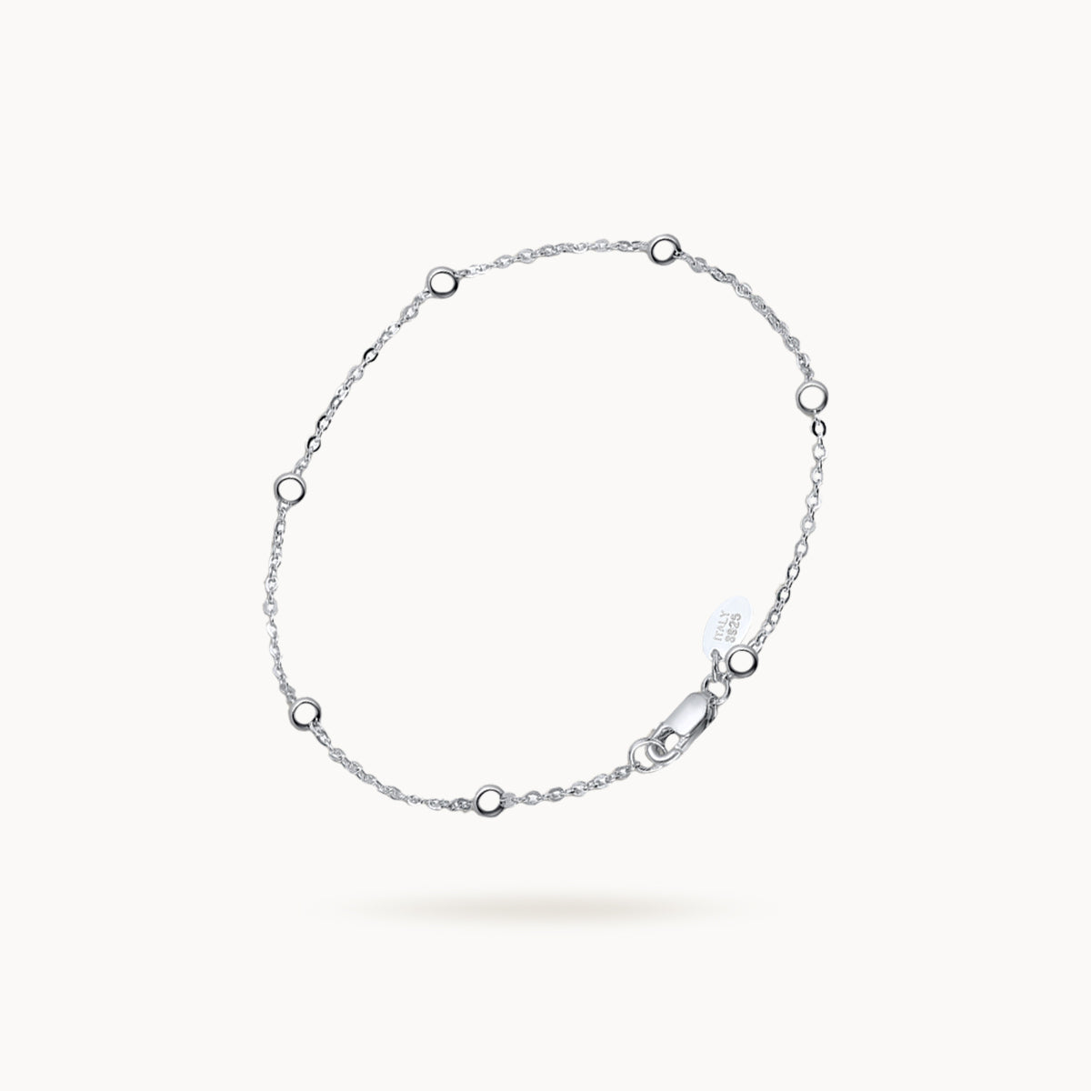 Hopeful Sphere Beaded Chain Bracelet