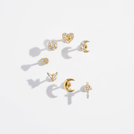 EarLobe/Helix/Tragus/Conch/Hoop Piercing Stud