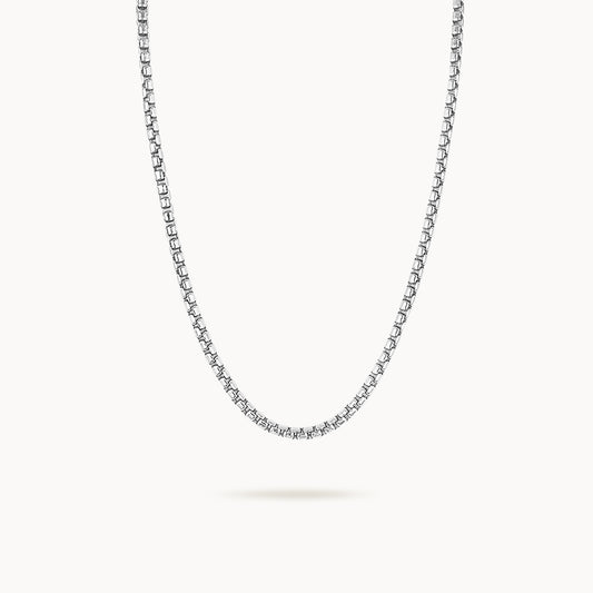 Zane Box Chain Necklace