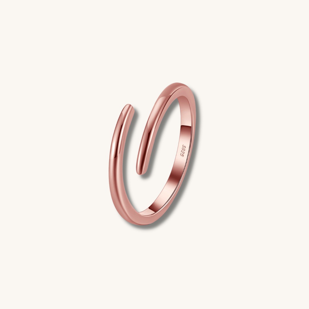 Aura Energy Promise Silver Ring