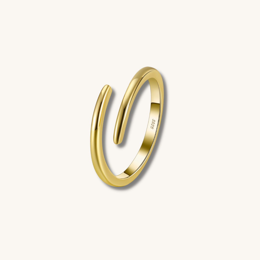Aura Energy Promise Silver Ring