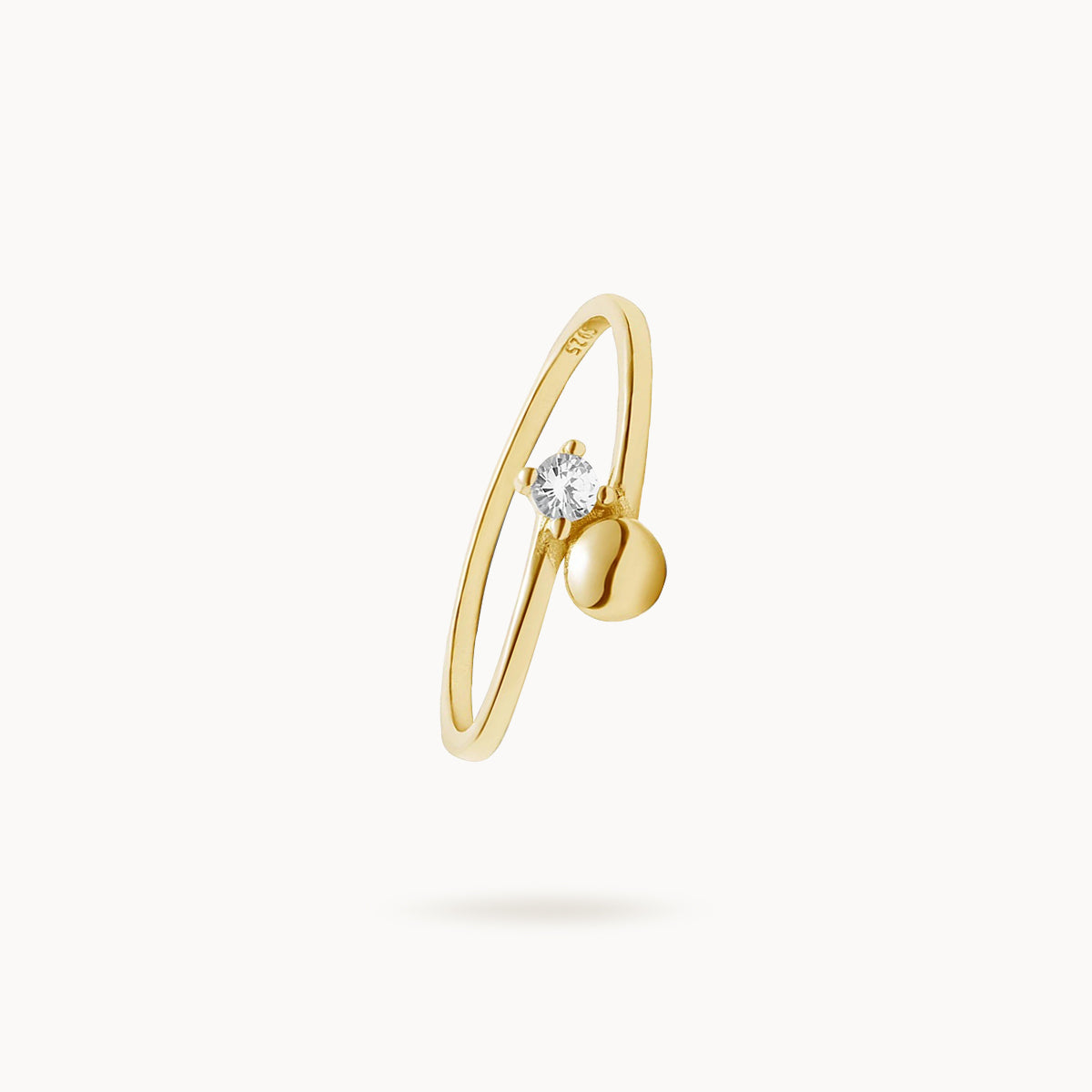Stephanie Ball Prong Ring