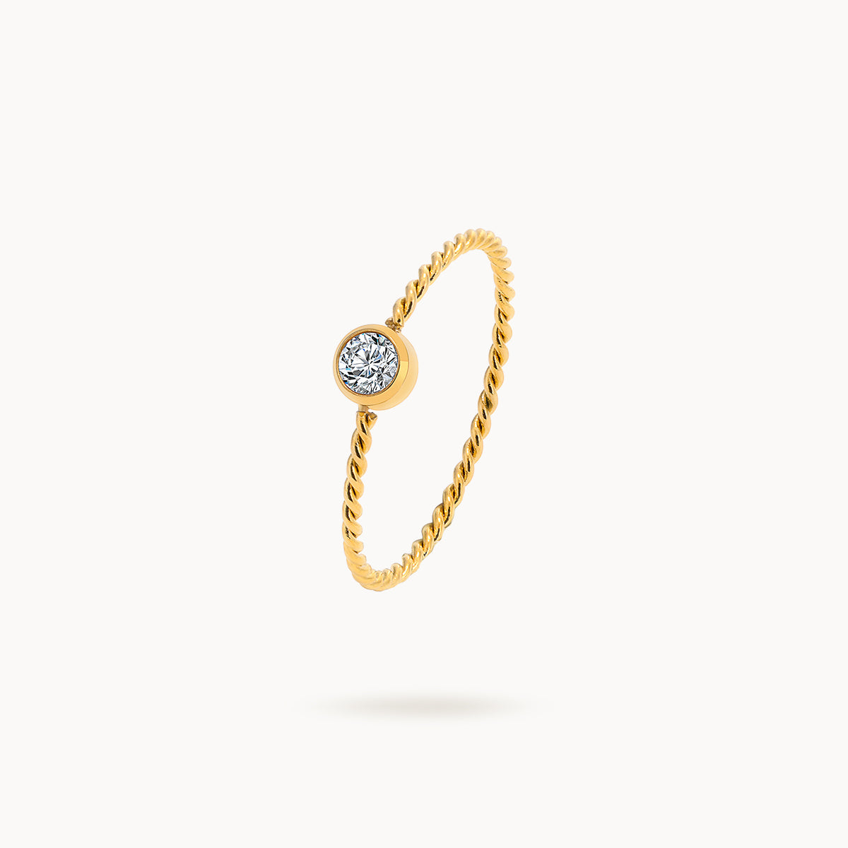 Cincin Liontin Berlian Zirkon