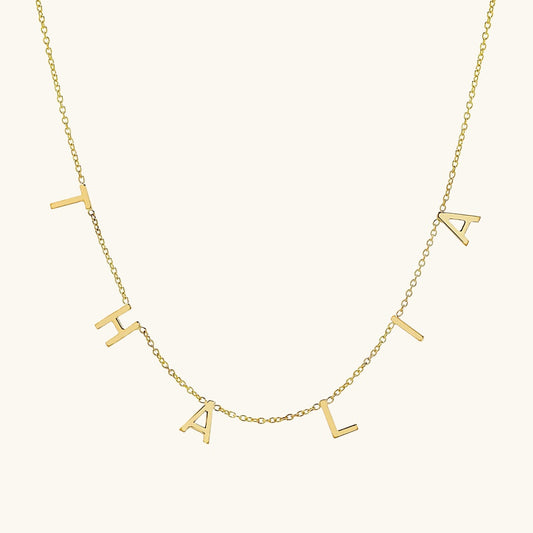 Personalised Name Initial Necklace