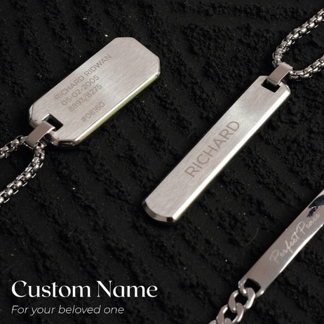 Kalung Pria Ken Liontin 陆军狗牌