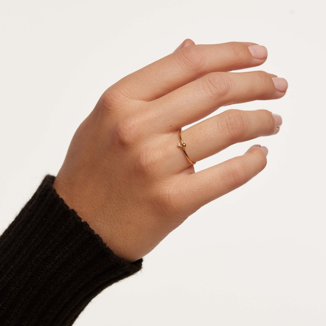 Stephanie Ball Prong Ring