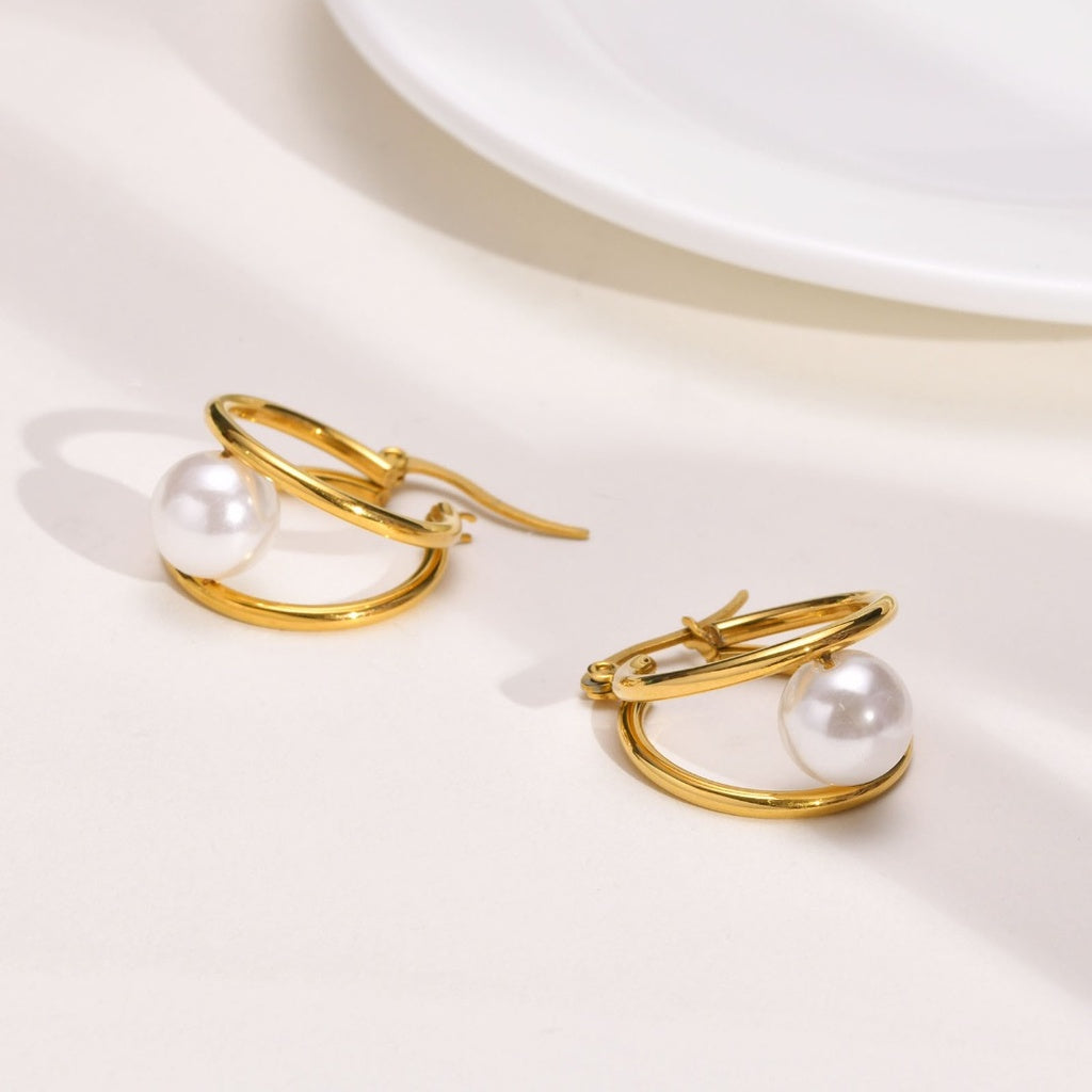Pandora Dual Drop Earrings