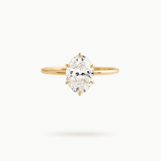 Bloom Ring (Oval Cut)