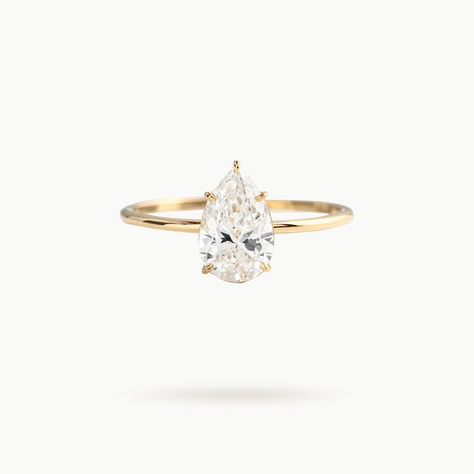 Bloom Ring (Pear Cut)