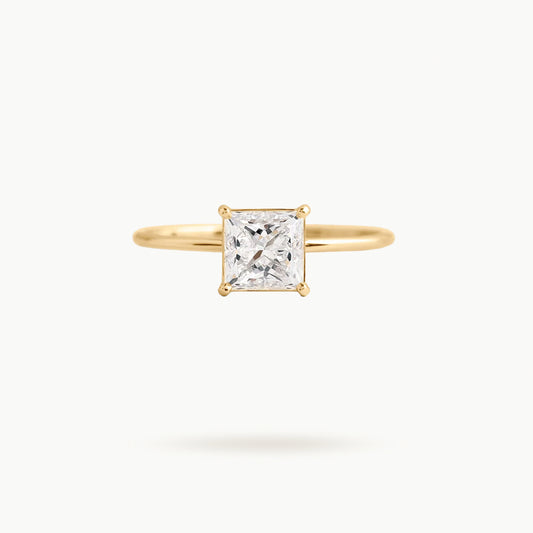 Bloom Ring (Princess Cut)