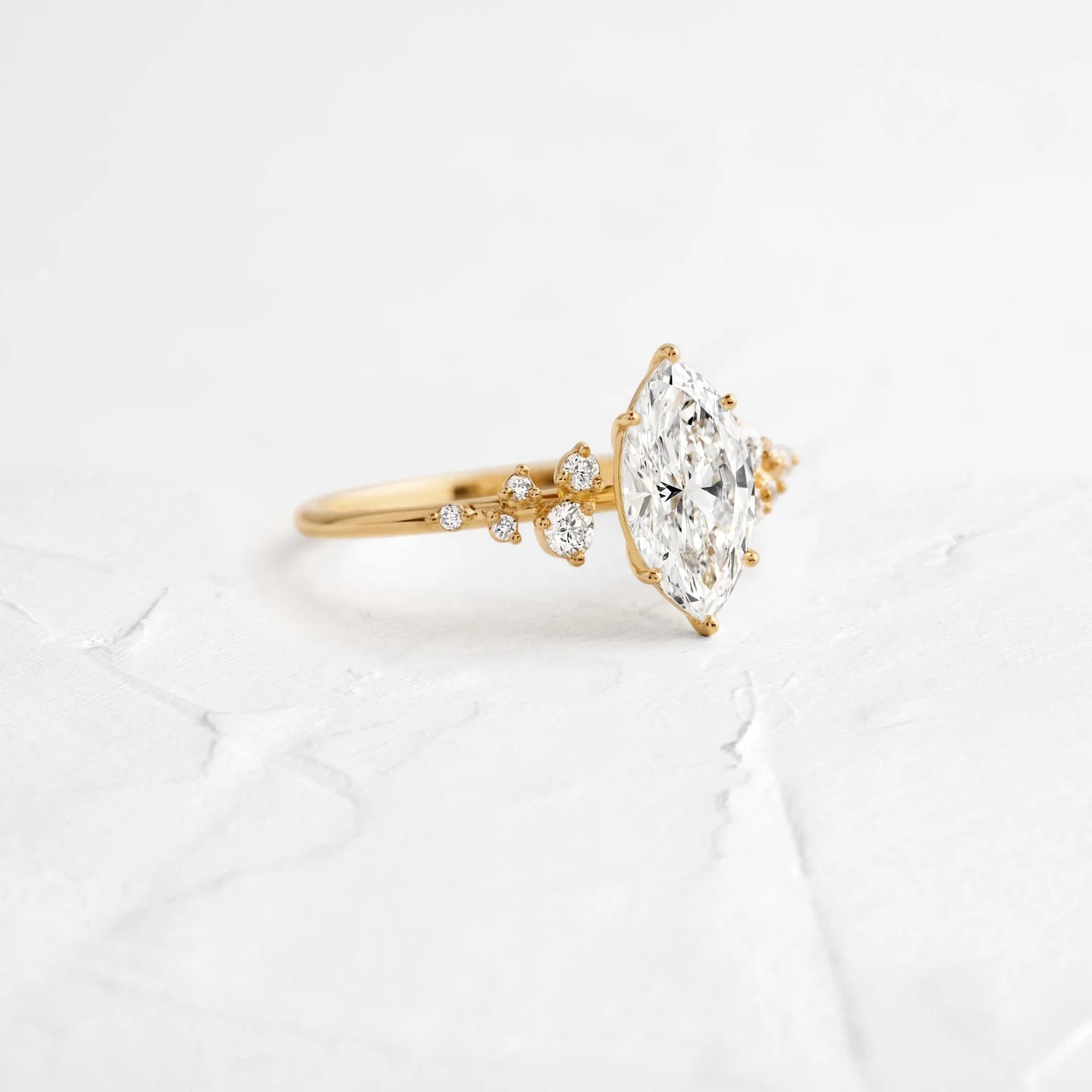 Sakura Ring (Marquise Cut)