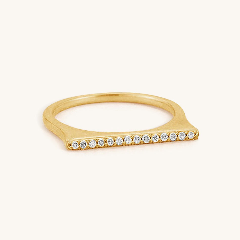 Amy Line Stacker Ring